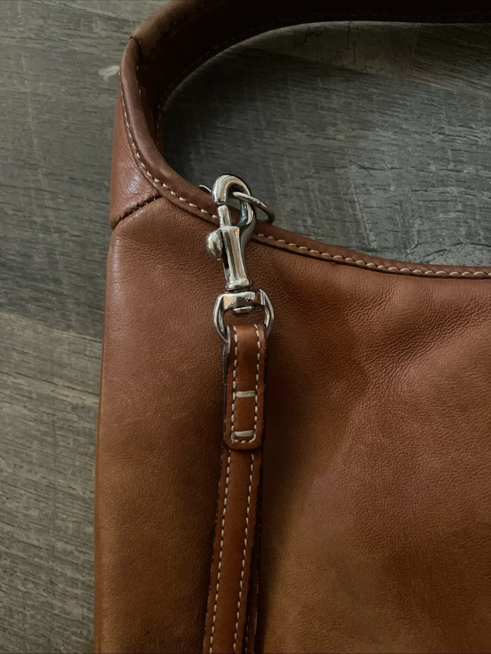 Vintage Coach Ergo British Tan Leather 9226 - Picture 7 of 7